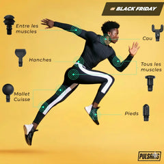 Pulsar™ Pulse - Pistolet de Massage Révolutionnaire